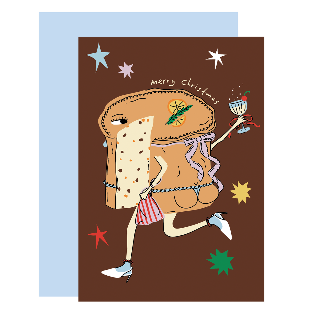 ‘Panettone in Boots’ Card