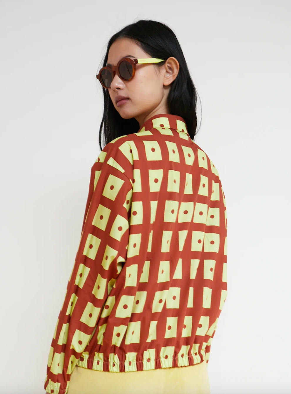 Brown Check Bingo Shirt