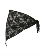 Black Lace Scarf