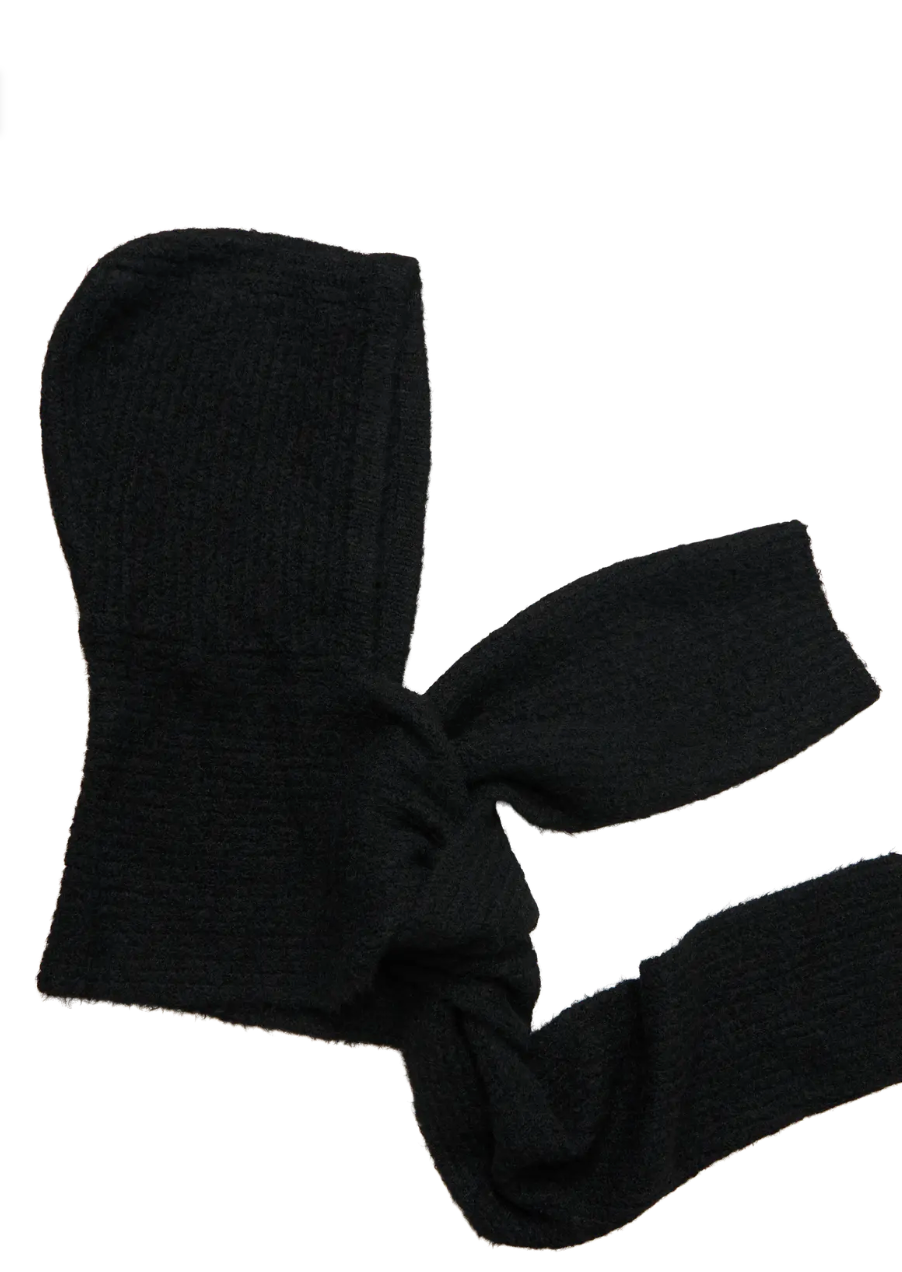 Black Scarf Hood