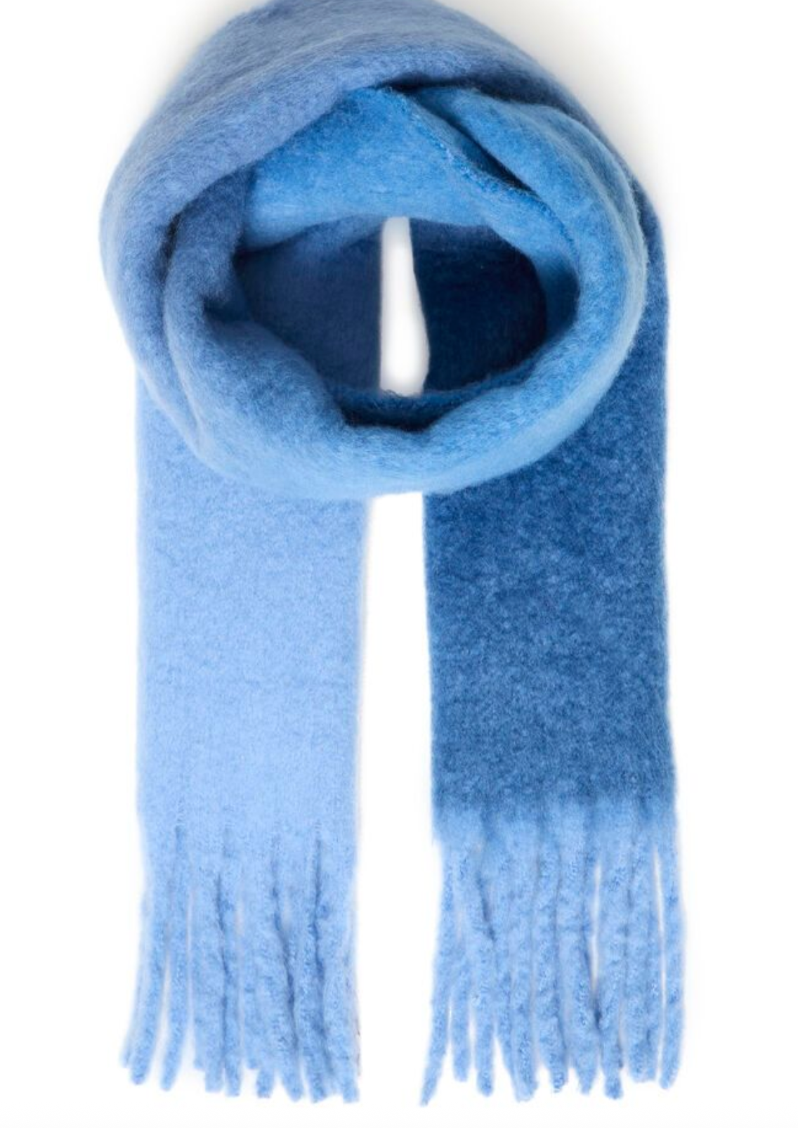 Blues Ombre Scarf
