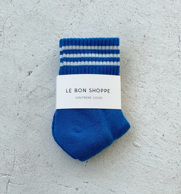 Royal Blue Girlfriend Socks