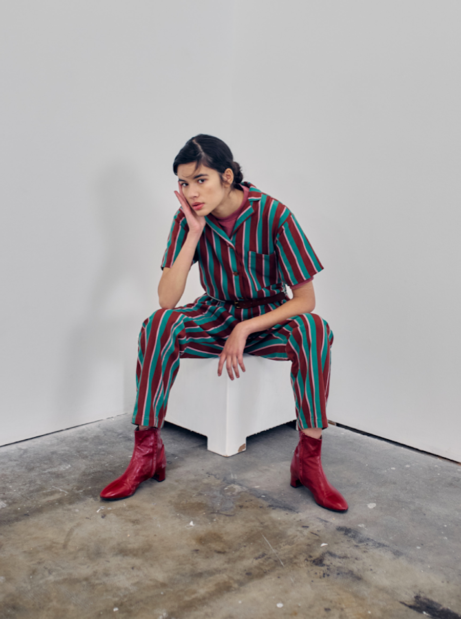 Stripe Boilersuit
