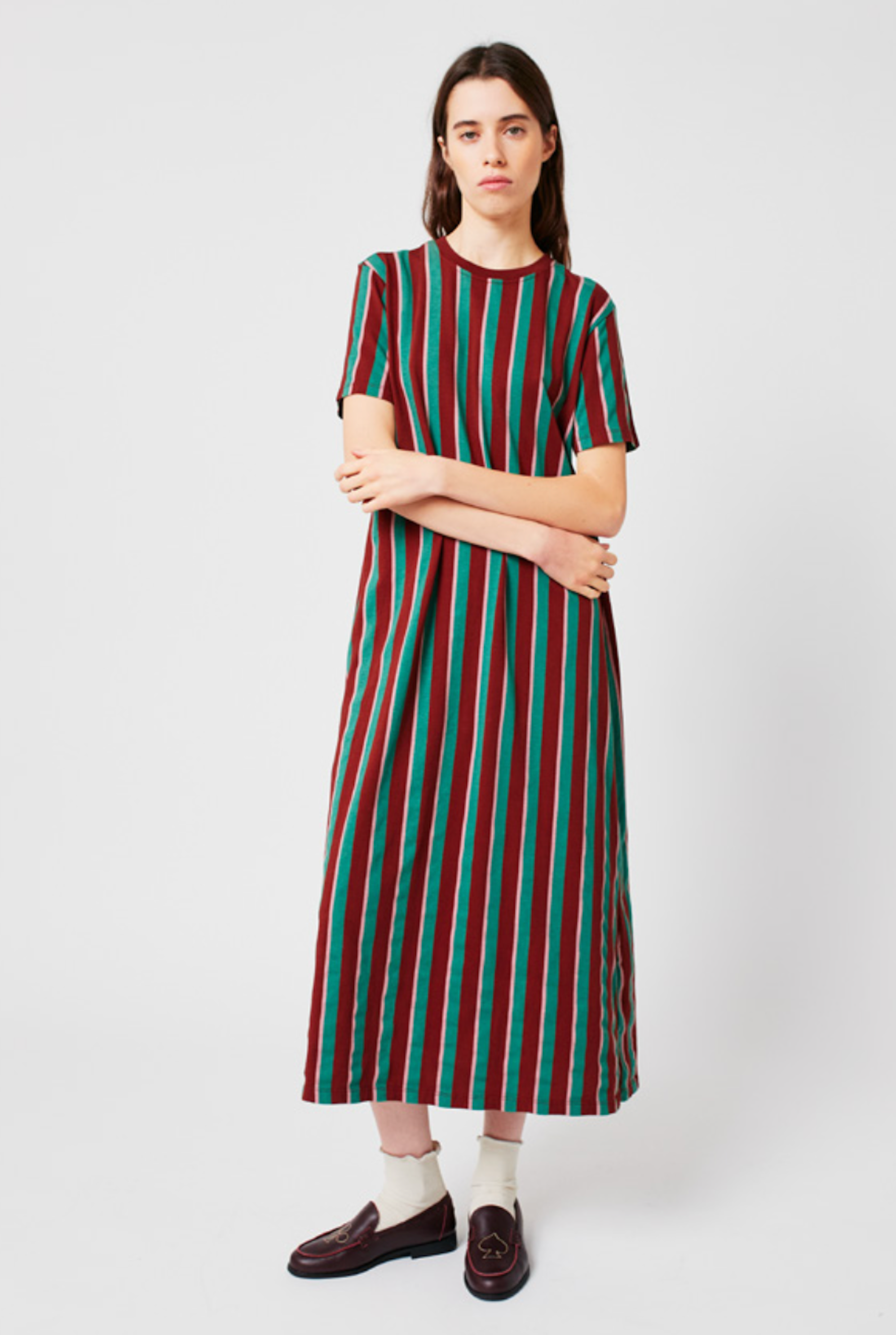 Stripe Maxi Dress