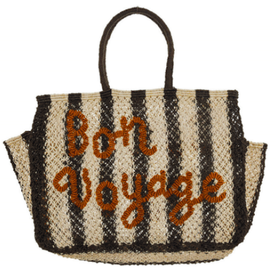Bon Voyage Jute Tote