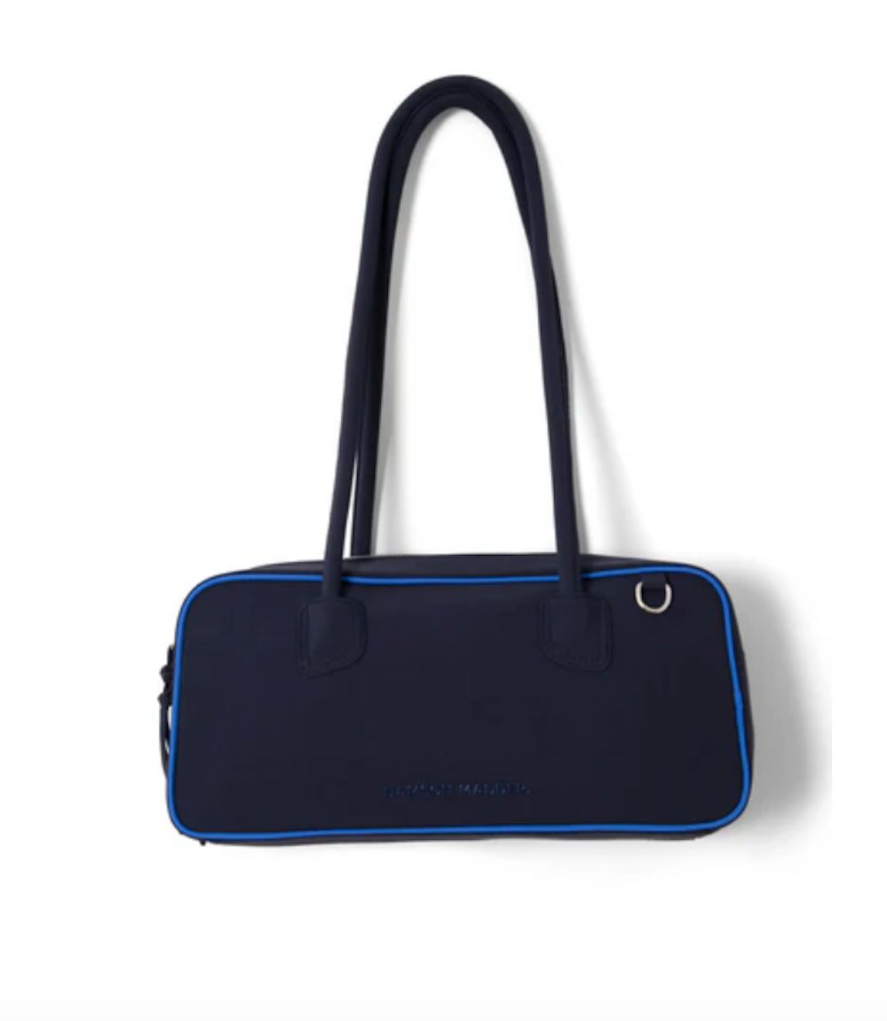 Lenny Navy Bowler Bag