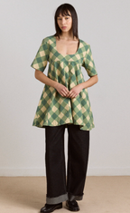 Bridget Check Mini Dress