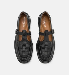 Black Leather Brogues