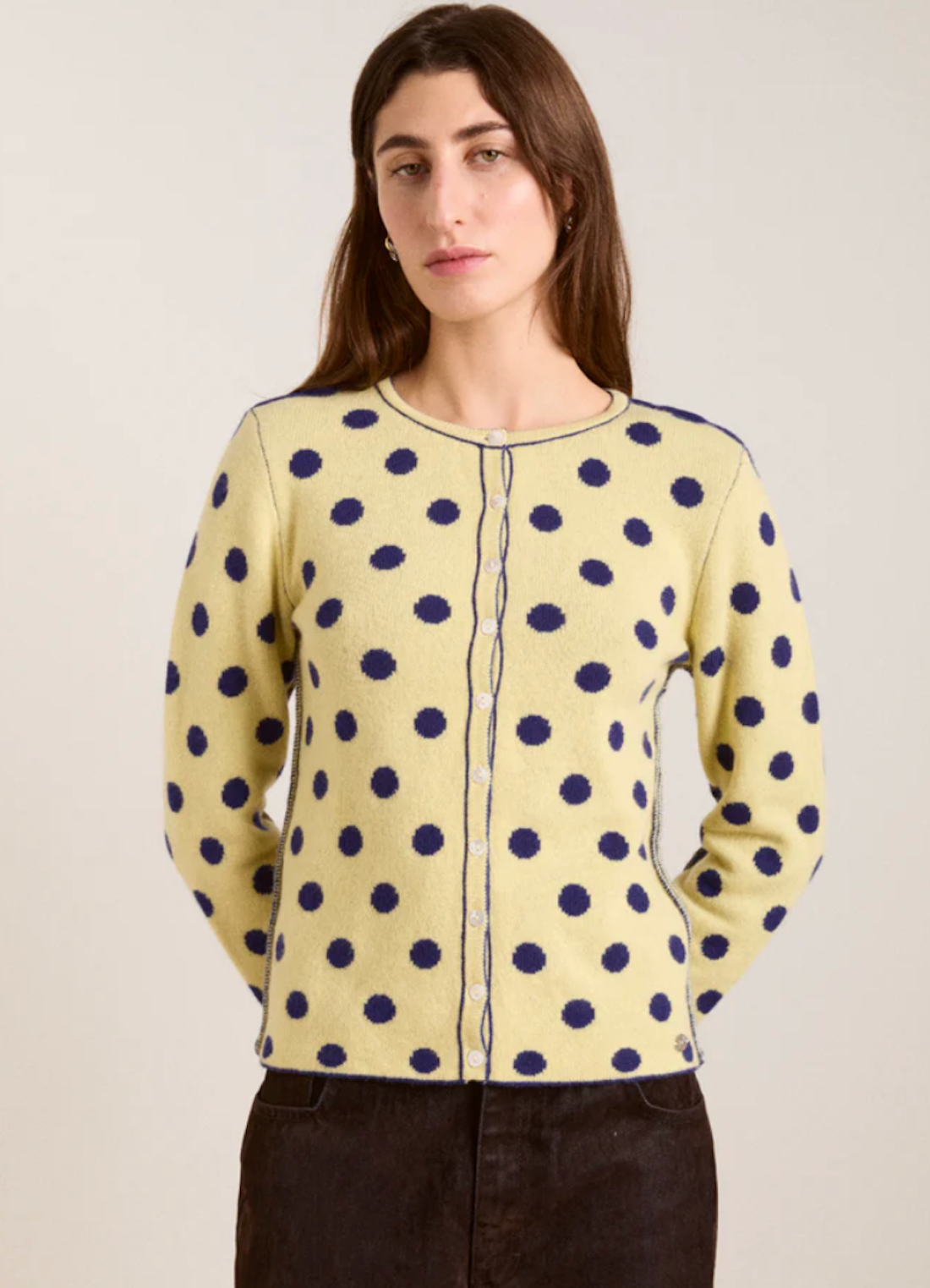 Tabitha Reversible Merino Cardigan