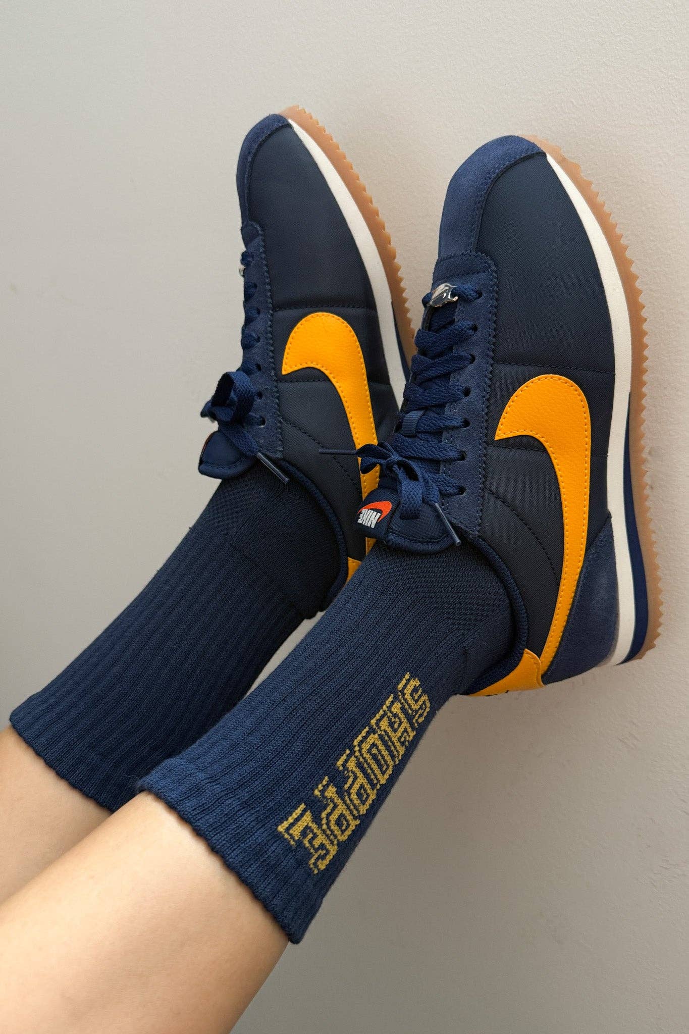 Preppy Socks Navy / Gold
