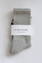 Hugger Socks GREY/ BLACK