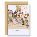 Dancing on Tables Birthday Card