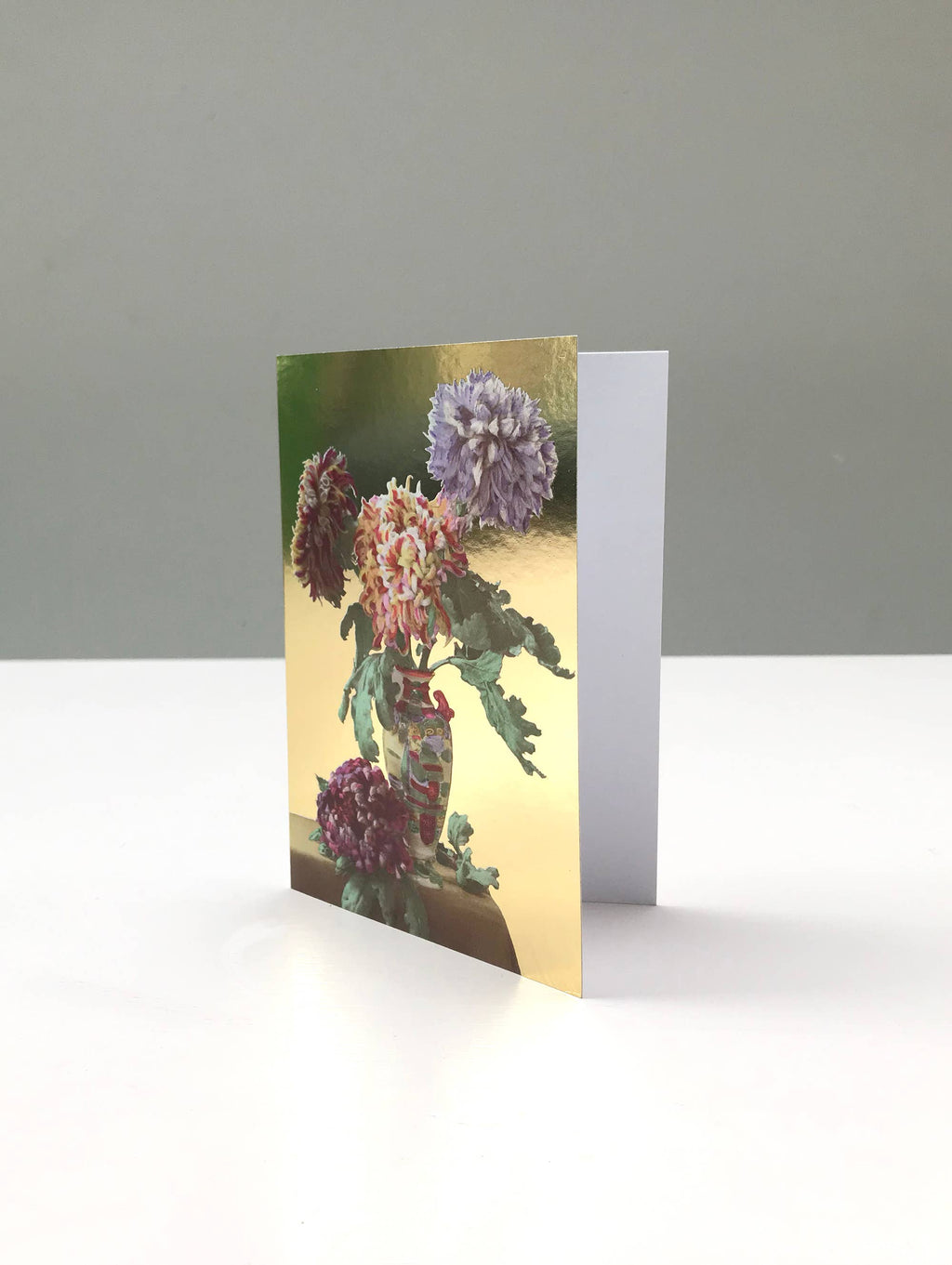 CHRYSANTHEMUMS GREETING CARD