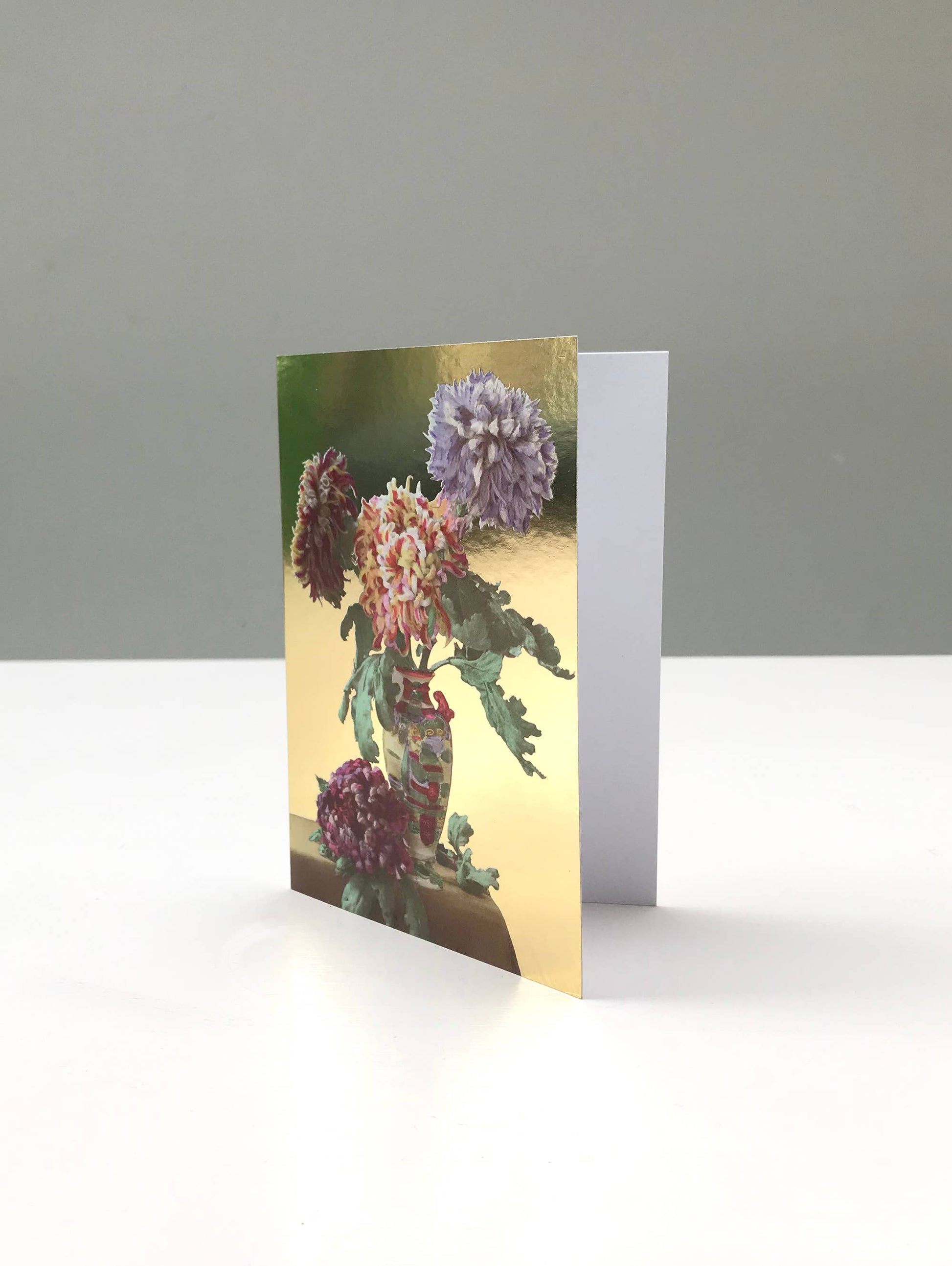 CHRYSANTHEMUMS GREETING CARD