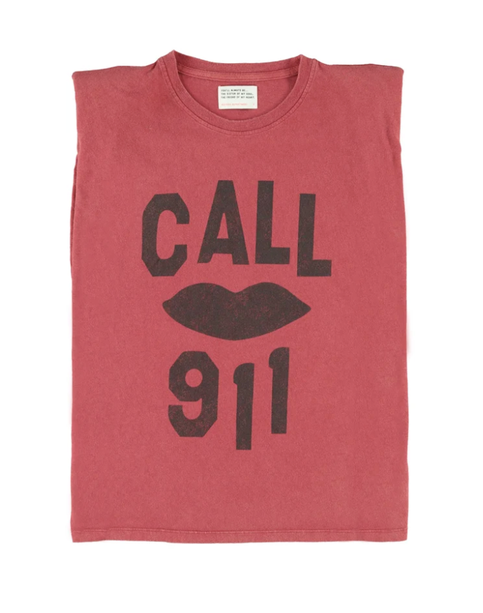 Sleeveless Call 911 t shirt