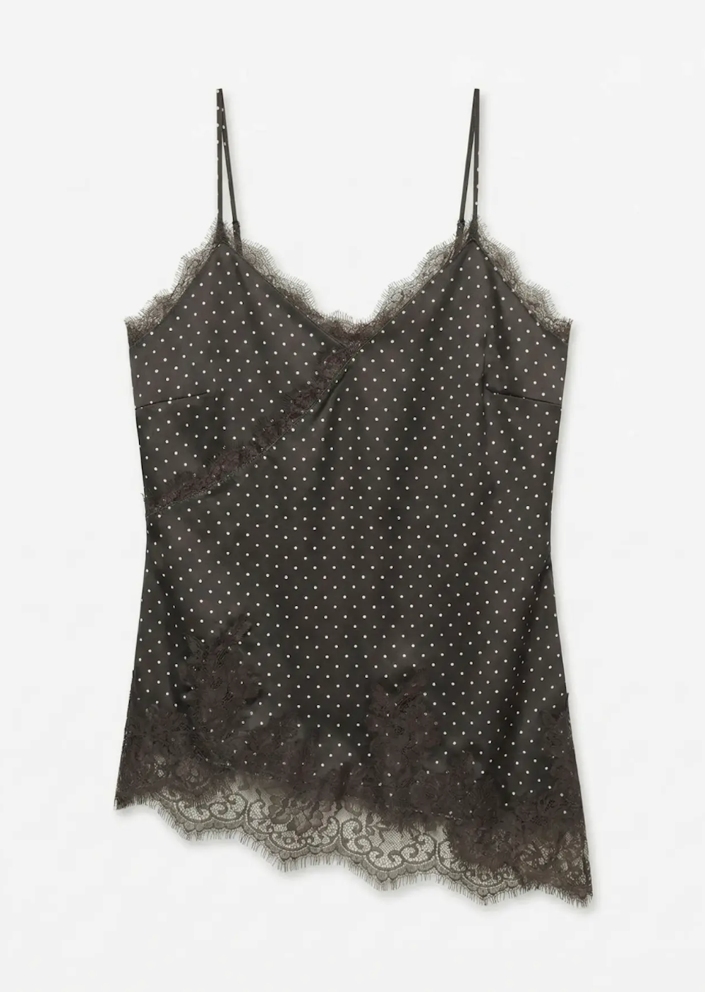 Polkadot Lace Camisole