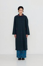 Cape Check Trenchcoat