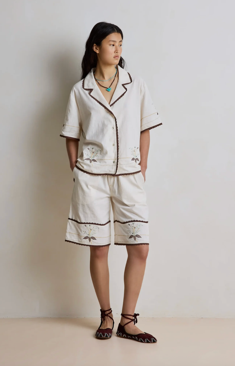 Capri Embroidered Shirt