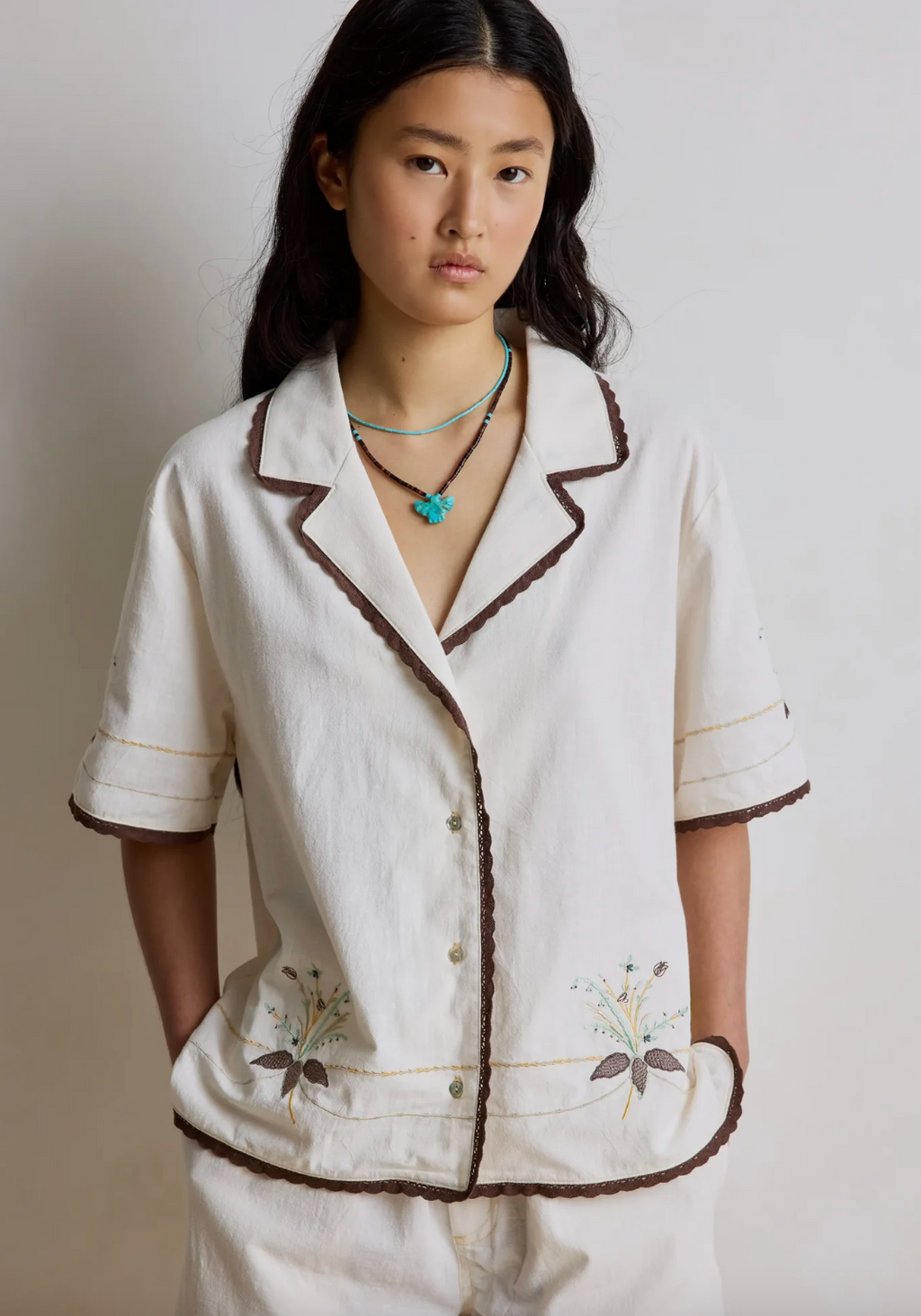 Capri Embroidered Shirt