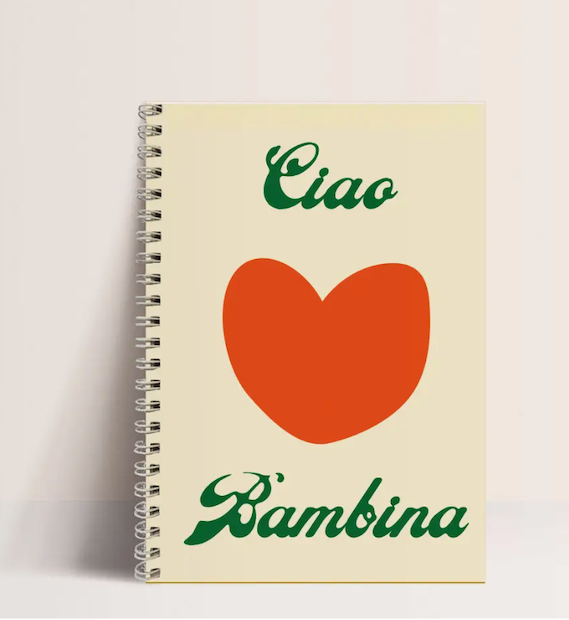 Notebook - Ciao Bambina