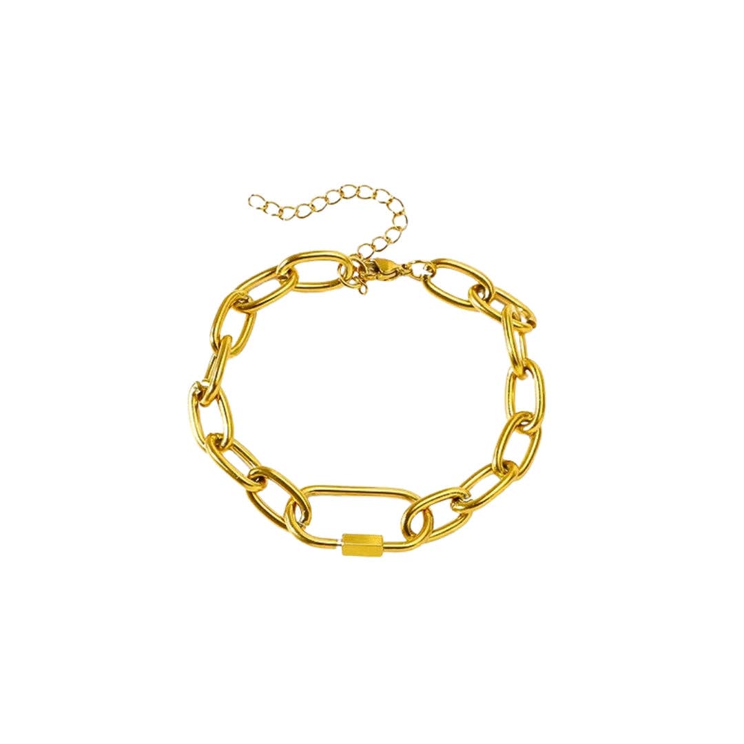 Paper Clip Chain Necklace
