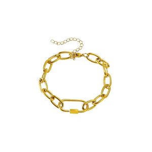 Paper Clip Chain Necklace