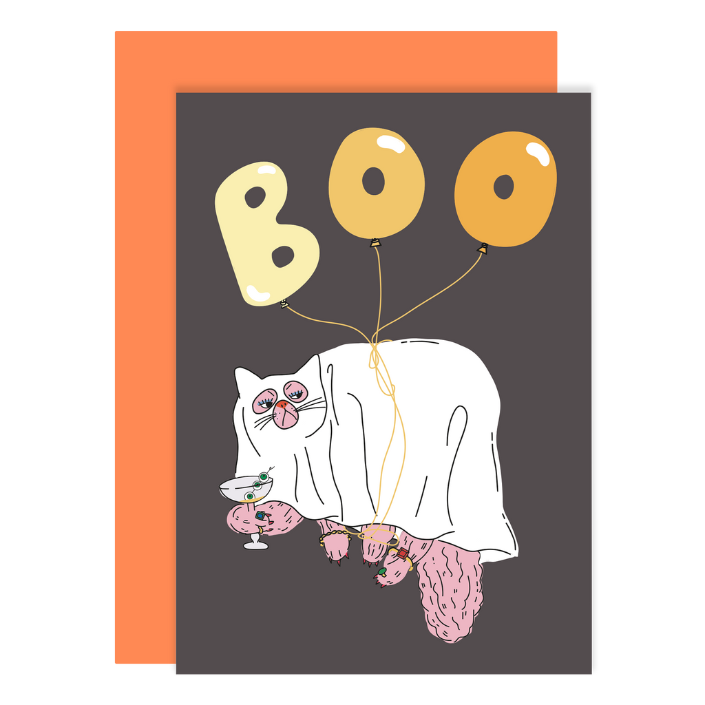 Boo Halloween Card