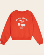 Cherry Red Sweatshirt
