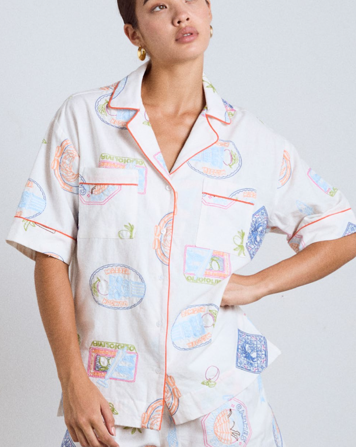 Chlo Embroidered Shirt