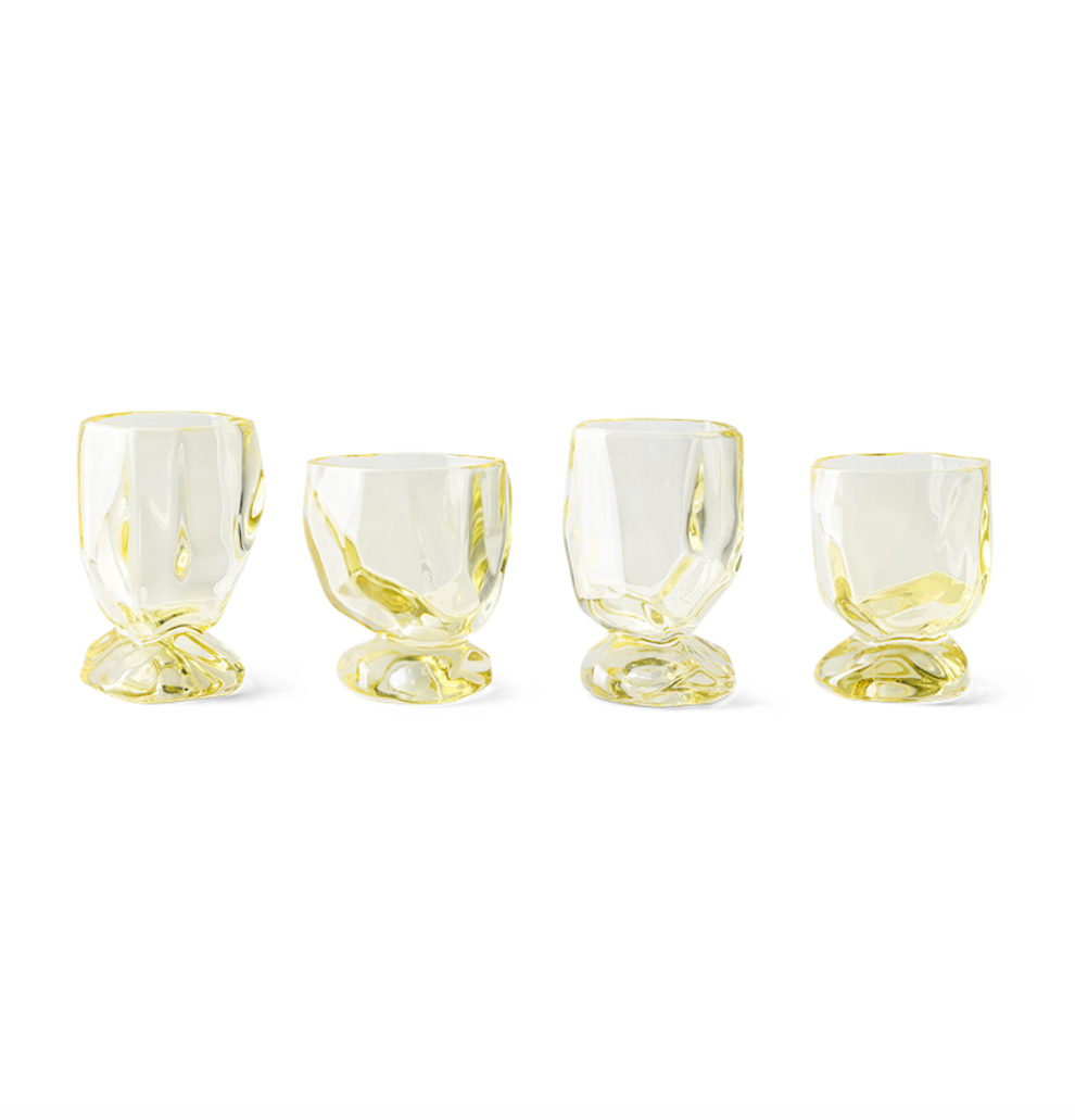 Set of Glasses Citrine