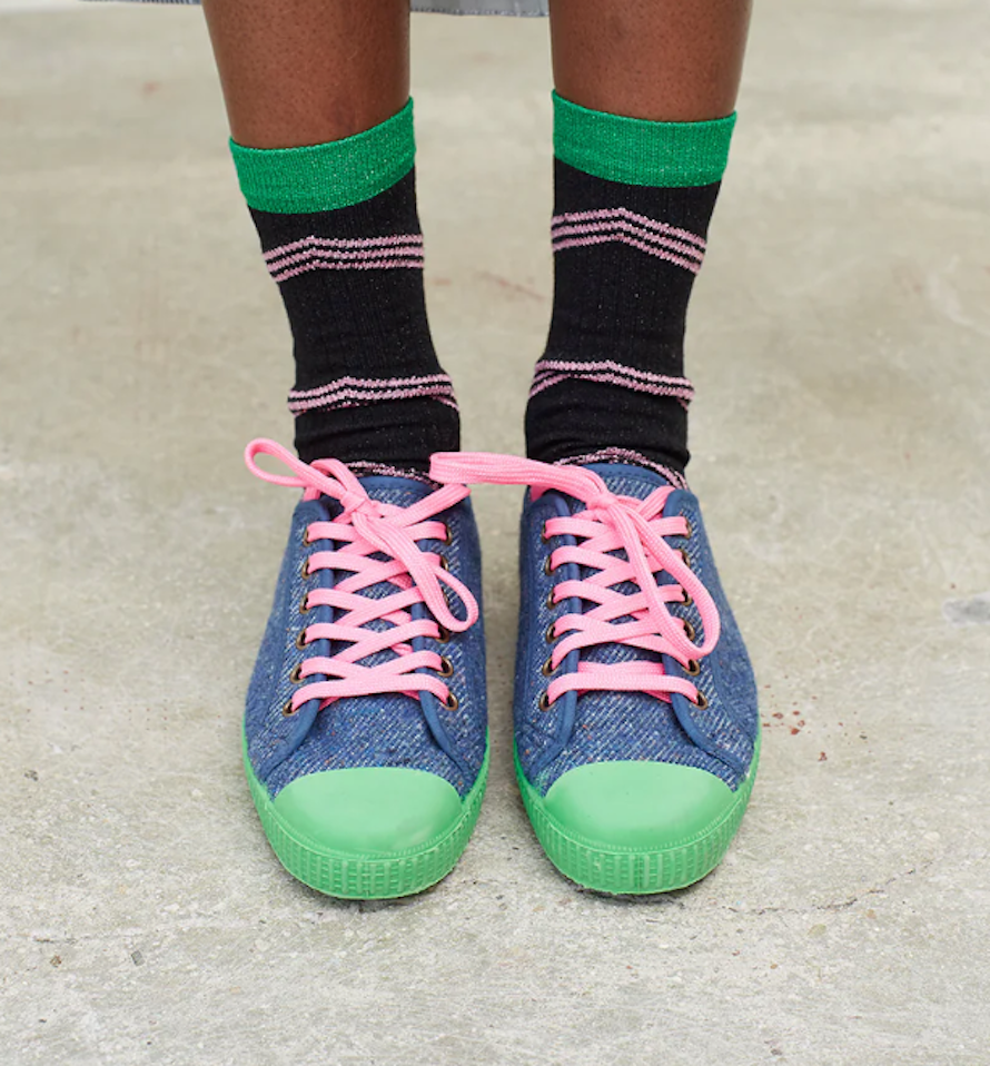 Sparkle Socks Black