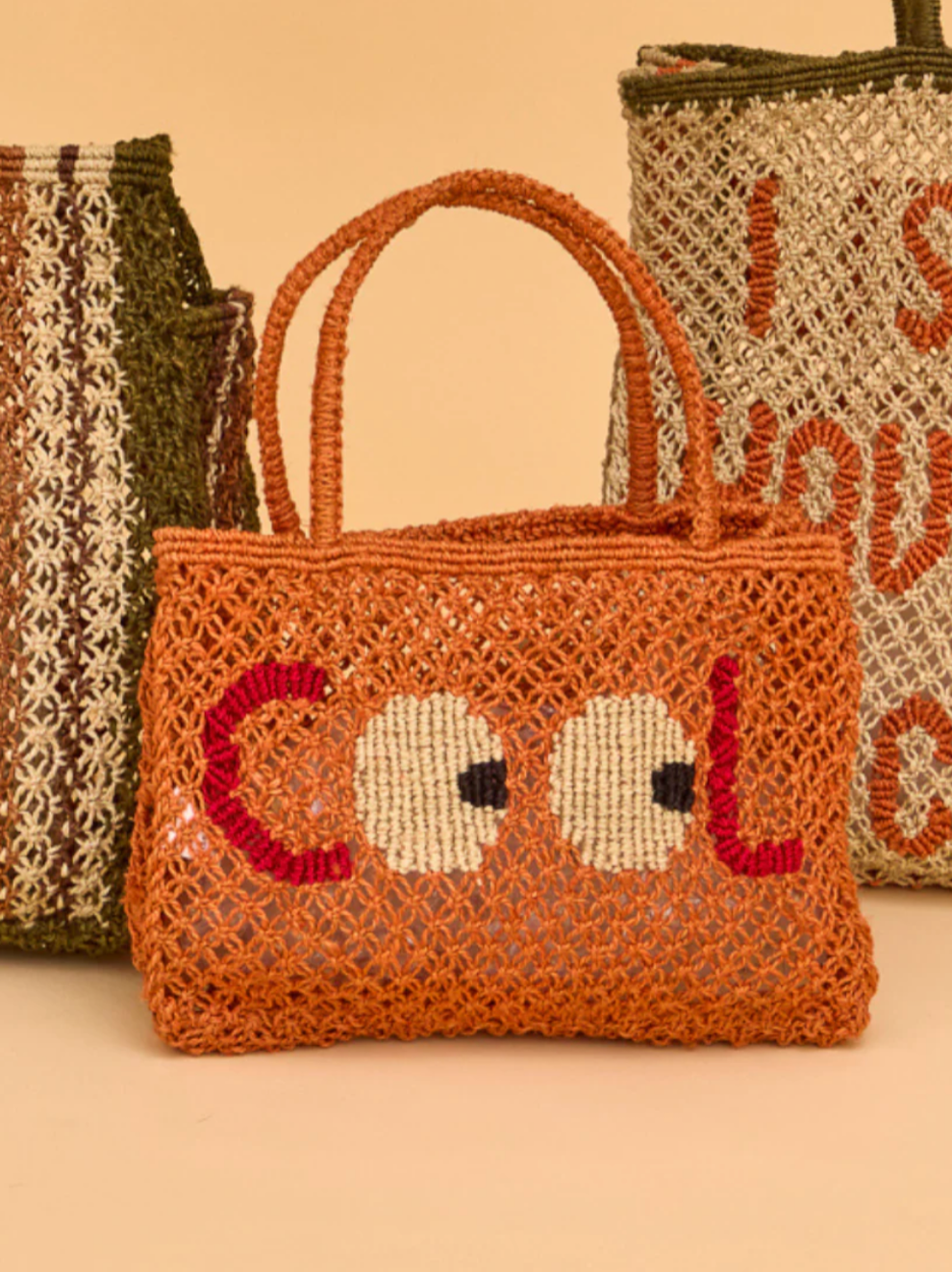 Tracy Cool Eyes Peach Bag