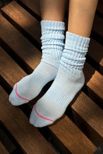Load image into Gallery viewer, Ballet Socks Baby Blue
