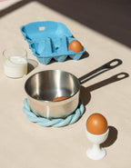 Blue Sicilia Ceramic Trivet