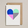 Blue Heart Card