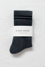Boyfriend Socks Charcoal