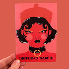 Birthday Baddie Gal Card
