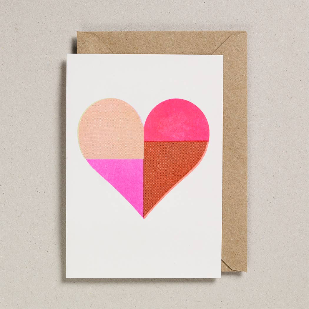 Heart Pink Card