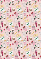 Coffee Trinkets Gift Wrap