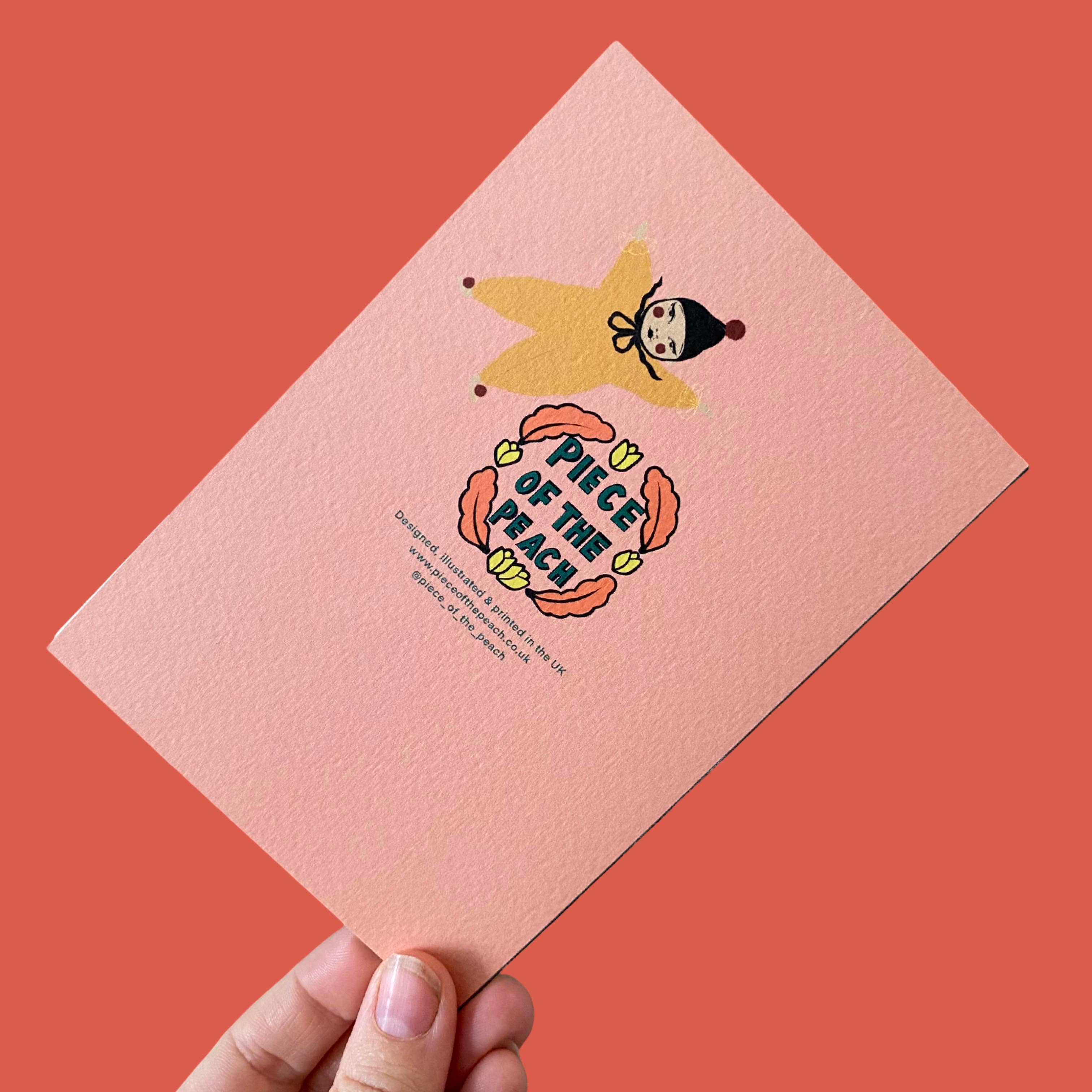 What a babe! New baby card