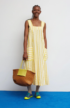 Lemonade Seersucker Dress