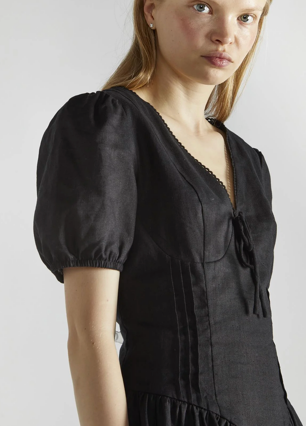 Black Corset Mini Dress