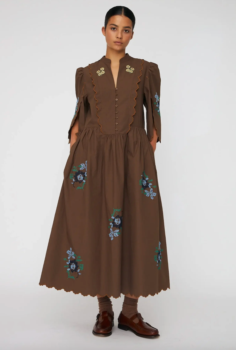 Embroidered Dress