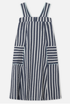 Blue Seersucker Dress