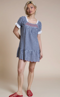 Gingham  Baby Doll Dress