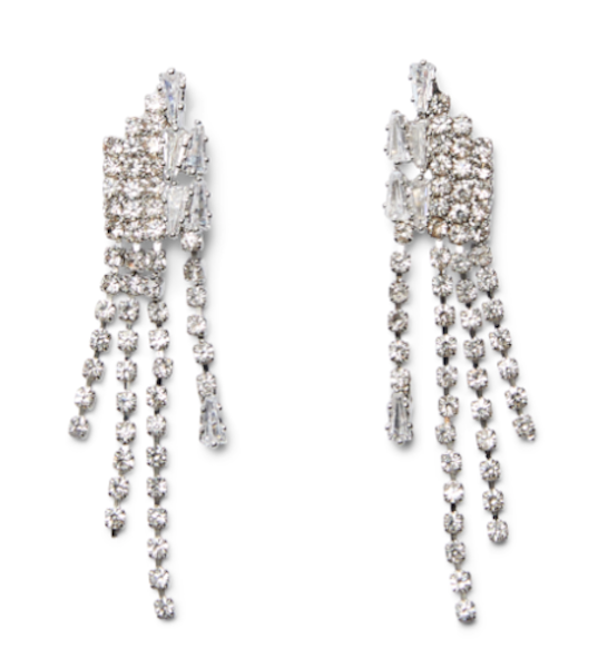 Diamante Drop Earrings
