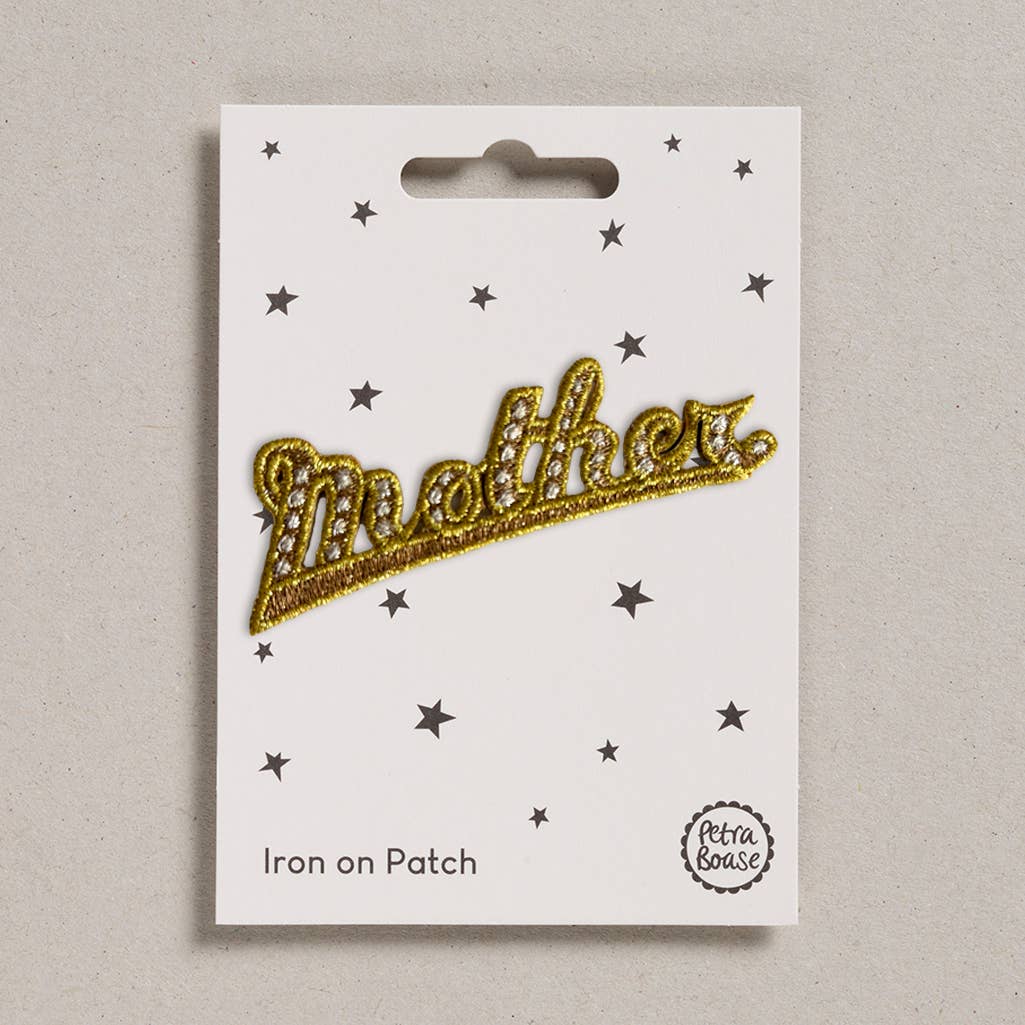 Mother Iron on Patch