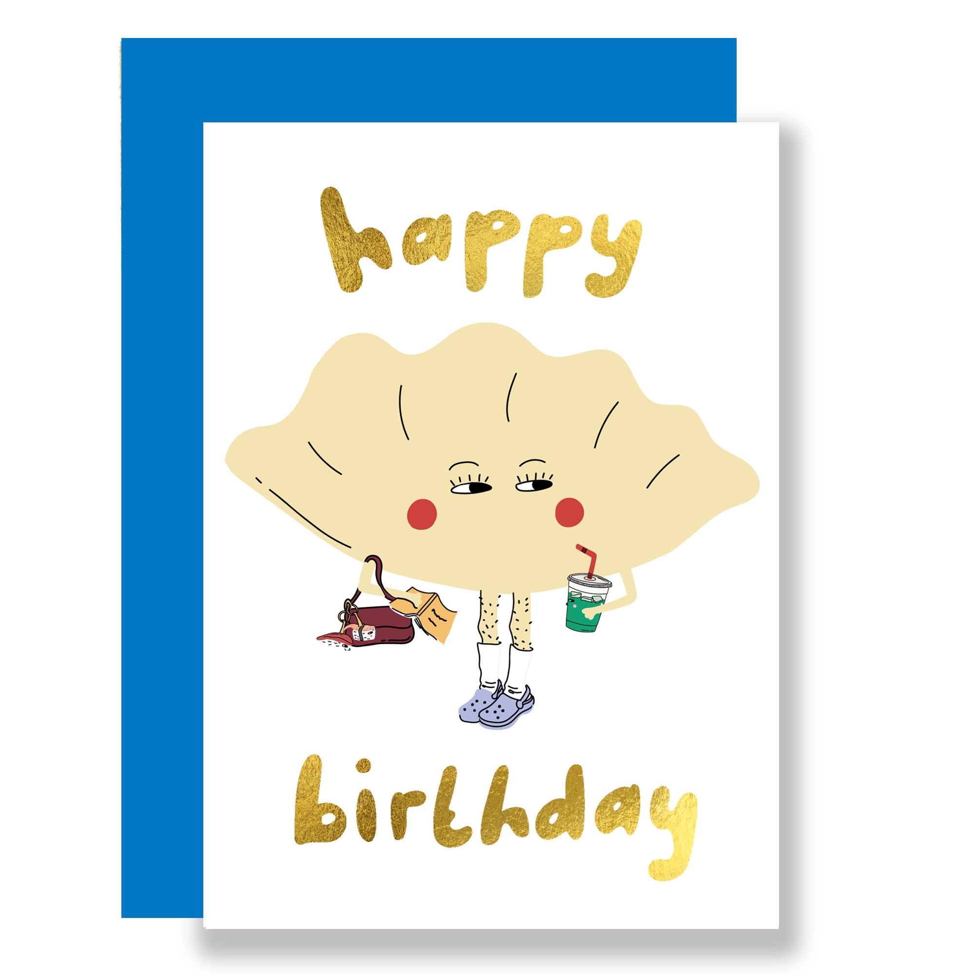 Gyoza Birthday Greeting Card