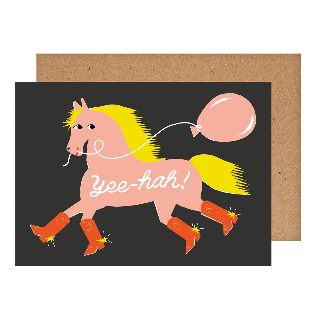 Yee-Hah Card
