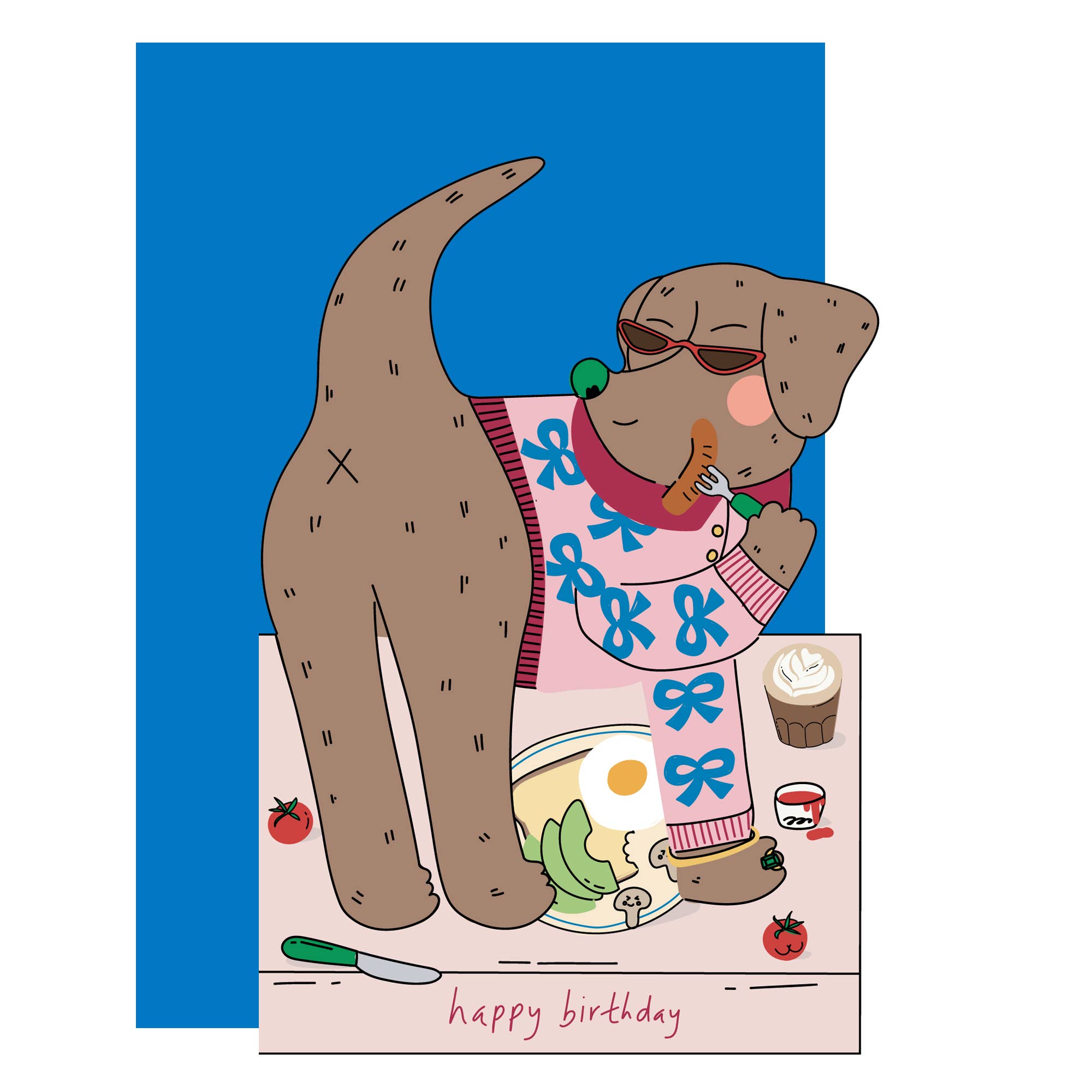 Hey Dog Brunch Card